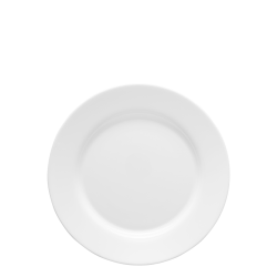Plate flat 22.5 cm, Opal Glass white - Arcoroc Nova Aquitania