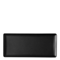 Platte rechteckig 24 x 13 cm - BASIC Lunasol black matt