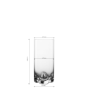 Longdrink 350 ml Set 4-tlg. - Anno Glas Lunasol