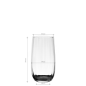 Tumbler 490ml, Set 6-tlg. - Optima Line Glas Lunasol