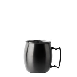 Moscow Mule Mug PVD schwarz matt 550 ml - Basic Bar