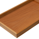 Drevený podnos GN 1/1, 53.0 x 32.5 cm H:4 cm - FLOW Wooden