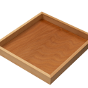 Drevený podnos GN 2/3, 35.4 x 32.5 cm H:4 cm - FLOW Wooden