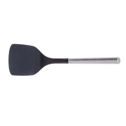 Pevná obracačka Nylon s rúčkou z nehrdzavejúcej ocele 34 cm - Lunasol