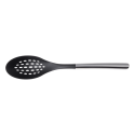 Drážkovaná lyžica Nylon s rúčkou z nehrdzavejúcej ocele 35 cm - Lunasol