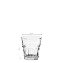 Whiskybecher 26 cl, H:91 mm - Gibraltar Art E