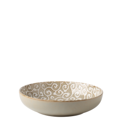 Bowl Ø 21 cm, H: 5.2 cm - Levante Pearl