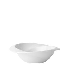 Deep plate large portion 22.5 × 21.9 cm - Tosca white