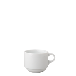 Coffee Cup Town Uni White 220 ml - Lunasol