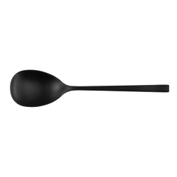 Gemüse-/Salatlöffel - Living PVD schwarz matt