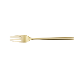 Dessert Fork - Living PVD Champagne all mirror