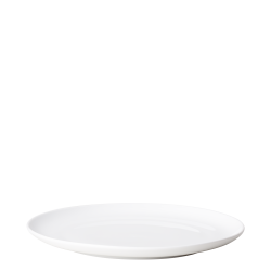 Flat plate Coupe organic 27 cm - Tosca white