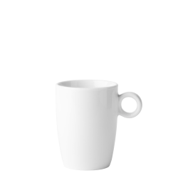 Kaffee-Obere 0.20 lt, hoch - Chic weiss