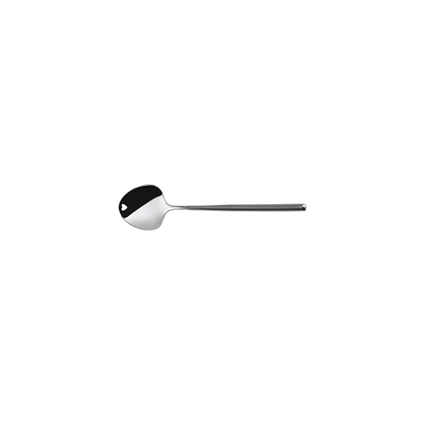 Ice Spoon with heart — Avantgarde sandblast