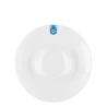 Kaffee-/Tee Untere 15cm - GAYA RGB weiss mit Ornament blau