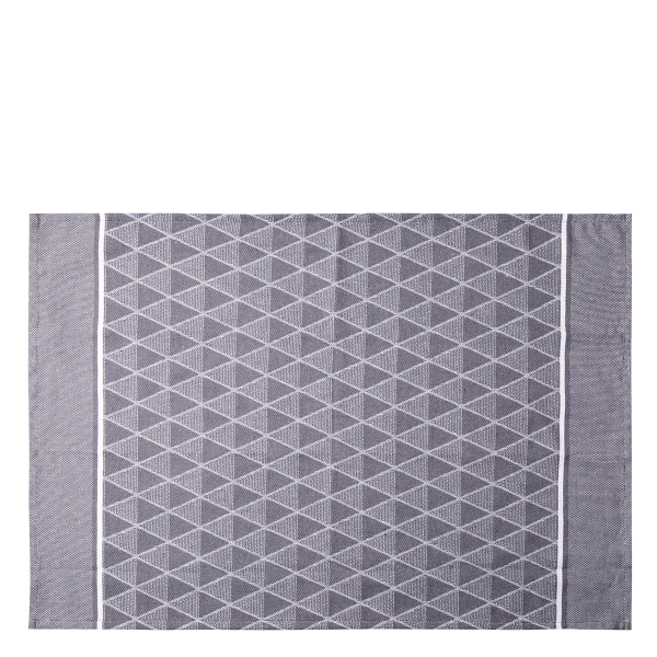 Kuchyňská utěrka 50 x 70 cm oceľová sivá, 2 ks. — BASIC Ambiente