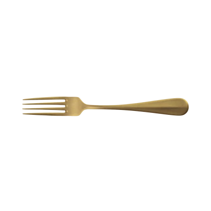 Dezertná vidlička — Baguette Vintage PVD zlatý Stone Wash