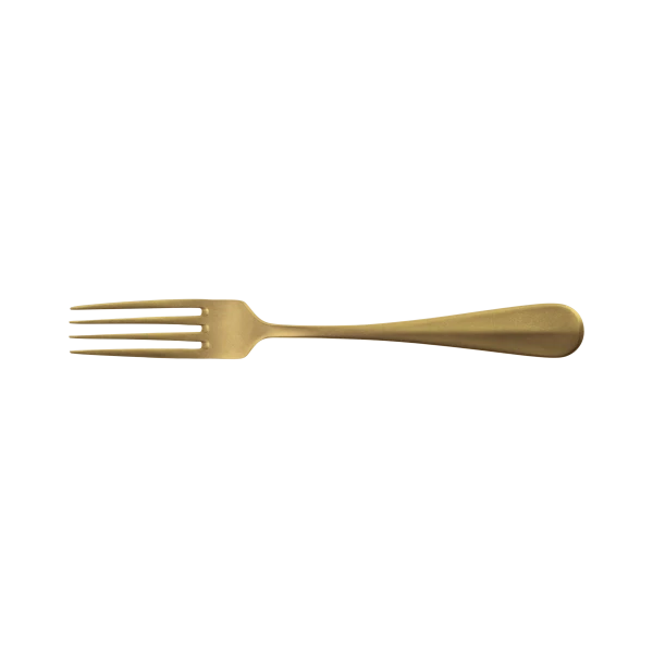 Dezertná vidlička — Baguette Vintage PVD zlatý Stone Wash