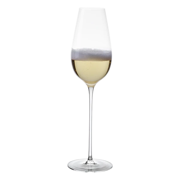 Champagnergläser 300 ml 2er Set - FLOW Glas Platinum Line