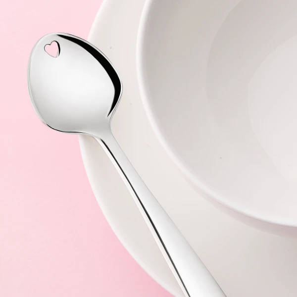 Ice Spoon with heart — S-Line all mirror