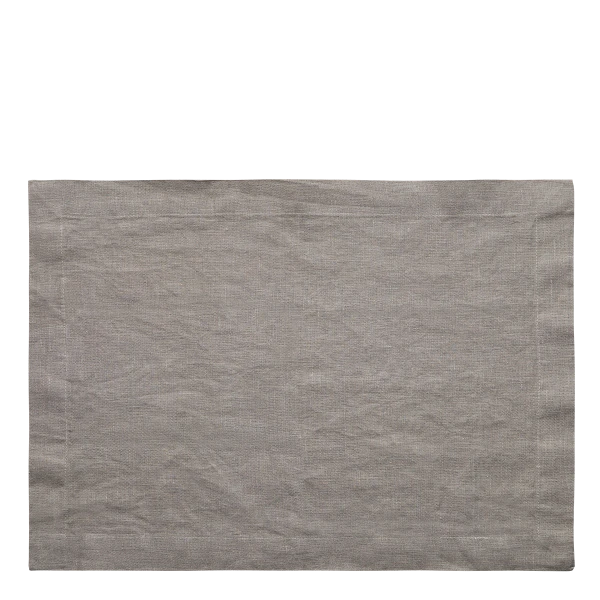 Stoff-Tischset 35 x 50 cm Schiefer
