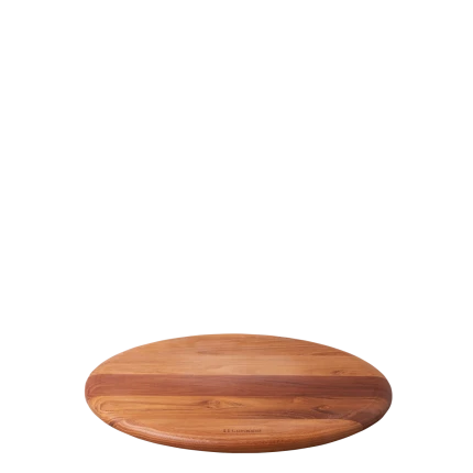 Doska na krájanie okrúhla Teak ? 35.6 cm - GAYA Wooden