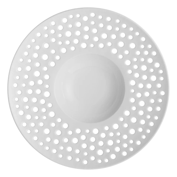 Tanier hlboký perforovaný 23,5 cm - Flow