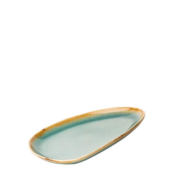 Tanier Triangle Sand tyrkysový 25,5 x 19,7 cm – Gaya