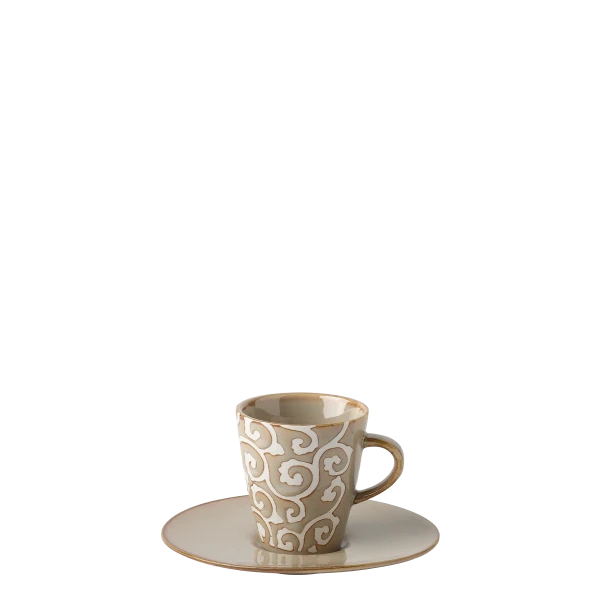 Mocca Untere Ø 12.5 cm, H: 1.7 cm - Levante Pearl