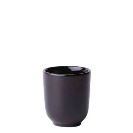 Mocca šálek 80 ml — Gaya Atelier černý matný