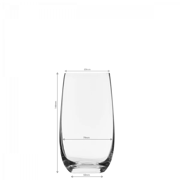 Poháre Long Drink 500 ml - Premium Glas Optima