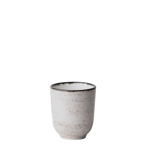 Šálka bez uška 80 ml - Gaya Atelier sivá