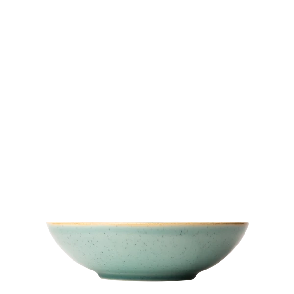 Tanier hlboký Spiral Sand tyrkysový 19,5 cm – Gaya