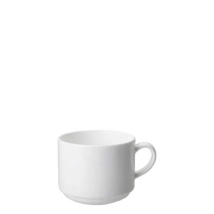 Coffee cup 200 ml stackable — Premium Platinum Line
