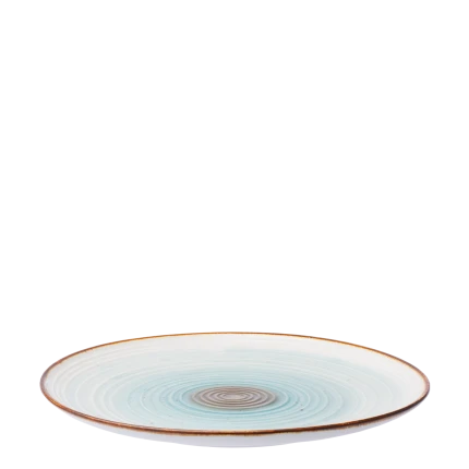 Teller flach Gaya Coupe Spiral Rustico 28 cm