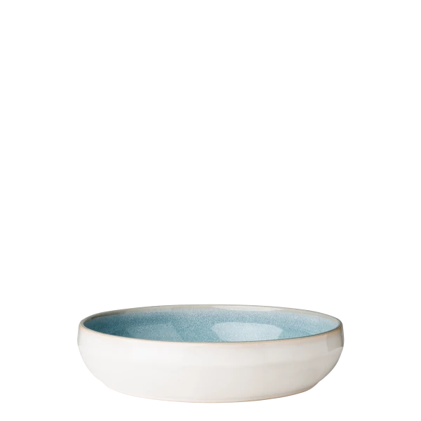 Deep Plate U-Coupe 22 cm — Gaya Elements Glacial Ice North