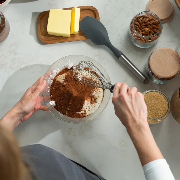 Whisk Stainless Steel 31 cm — Lunasol