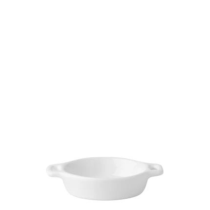 Schälchen oval Flowl Atelier weiss 7,9 x 7 cm - Gaya