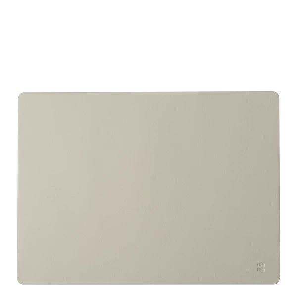 Placemat rectangle PVC sand 45 x 32 cm — Elements Ambiente