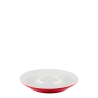 Kávová-/ čajová podšálka 15cm — RGB červený lesklý Lunasol