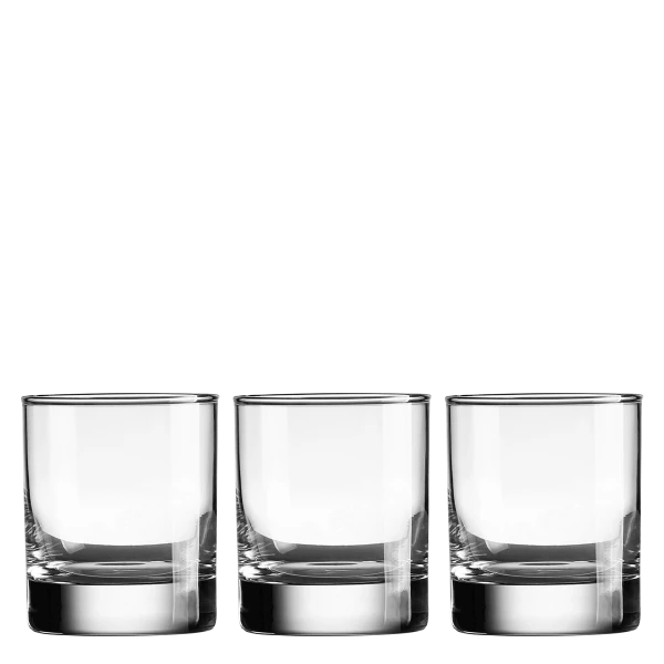 Sklenice Tumbler 280ml, set 3ks — BASIC Glas