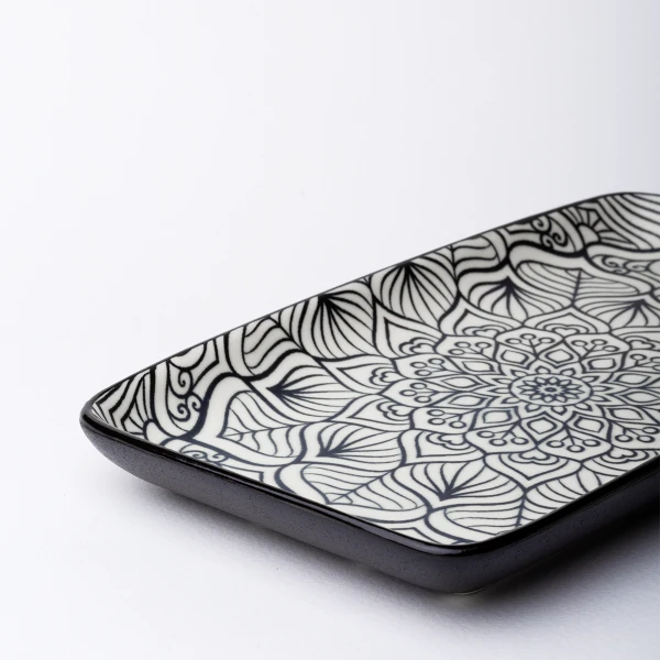 Rectangular Plate 20.3 x 11.2 cm — Basic Levante