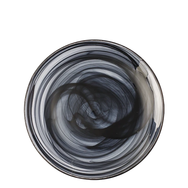 Talíř plytký 21 cm — Elements Glas černý