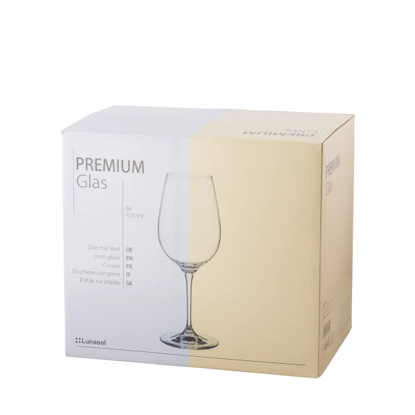 Gläser Chianti Zinfandel 450 ml 6-tlg. Set - Premium Glas Crystal