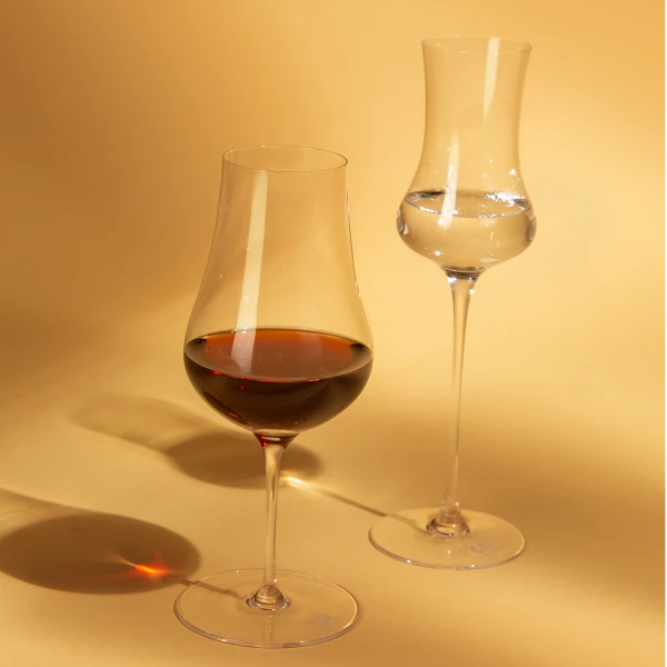 Grappa sklenice Set 2 ks. — Univers Platinum Line Lunasol II