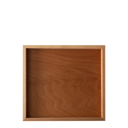 Wooden Box GN 2/3, 35.4 x 32.5 cm H:4 cm — FLOW Wooden