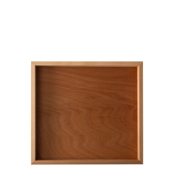 Drevený podnos GN 2/3, 35.4 x 32.5 cm H:4 cm — FLOW Wooden