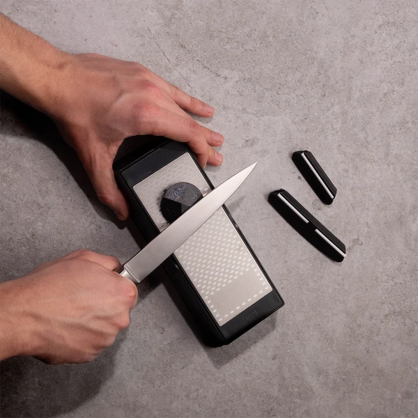 Schleifstein Diamant, Dual-Grit-Stein 360 / 600 — Lunasol Culina