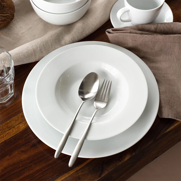 Soup Plate Set 4-pcs. — BASIC Lunasol