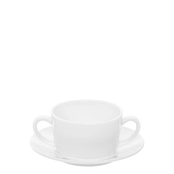 Soup Bowl 230 ml conical — Tosca white